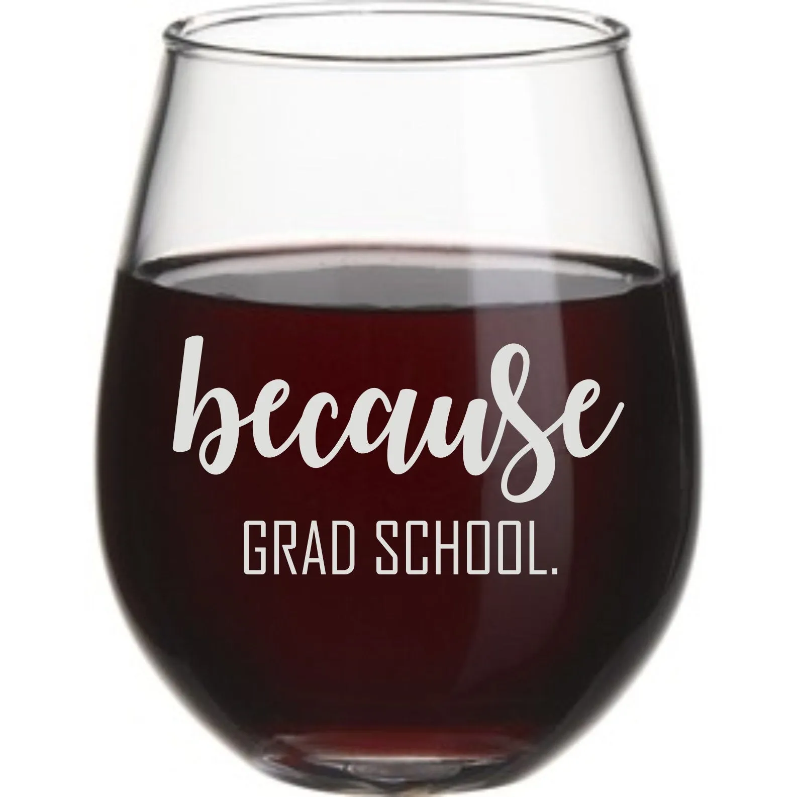 because grad school
