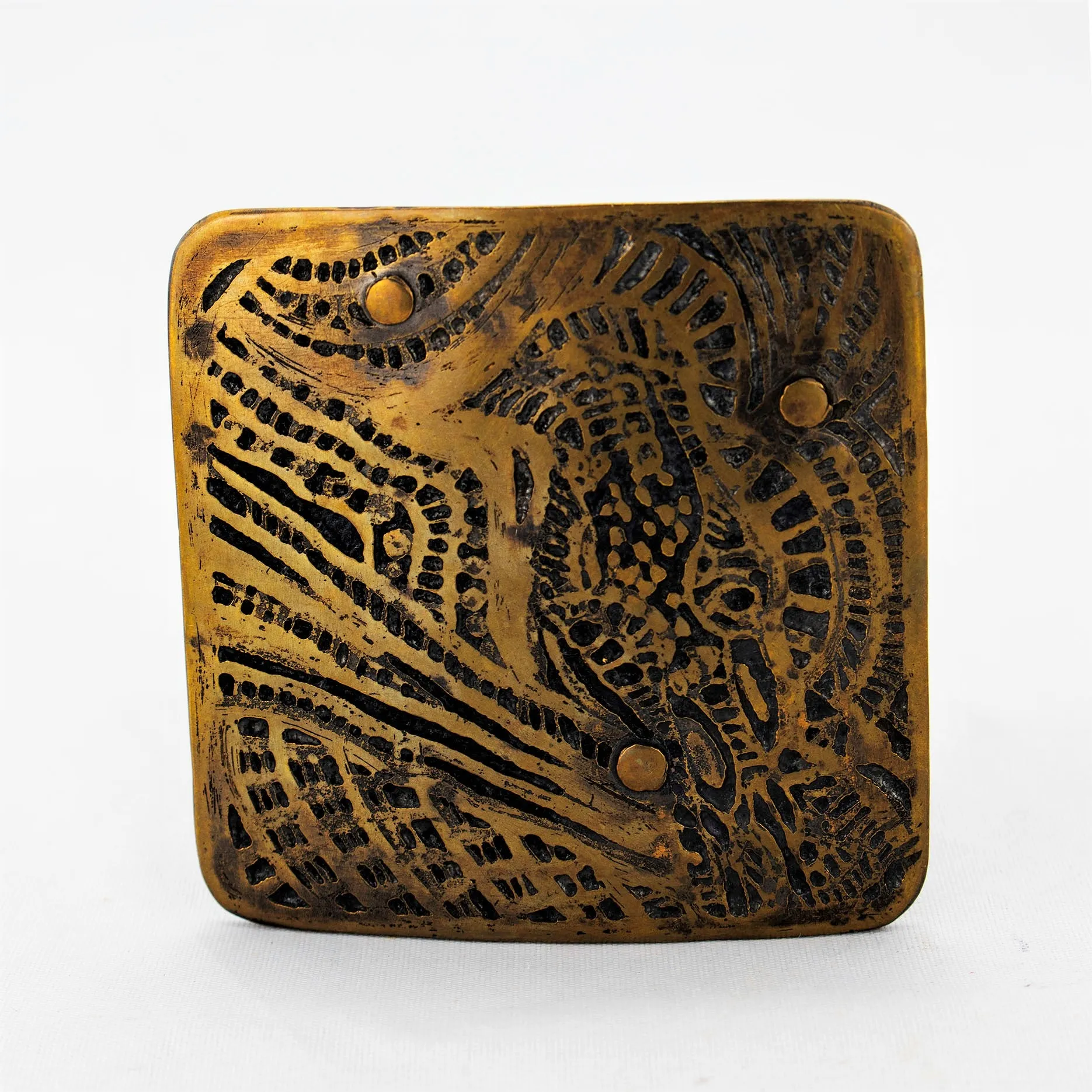 belt buckle square