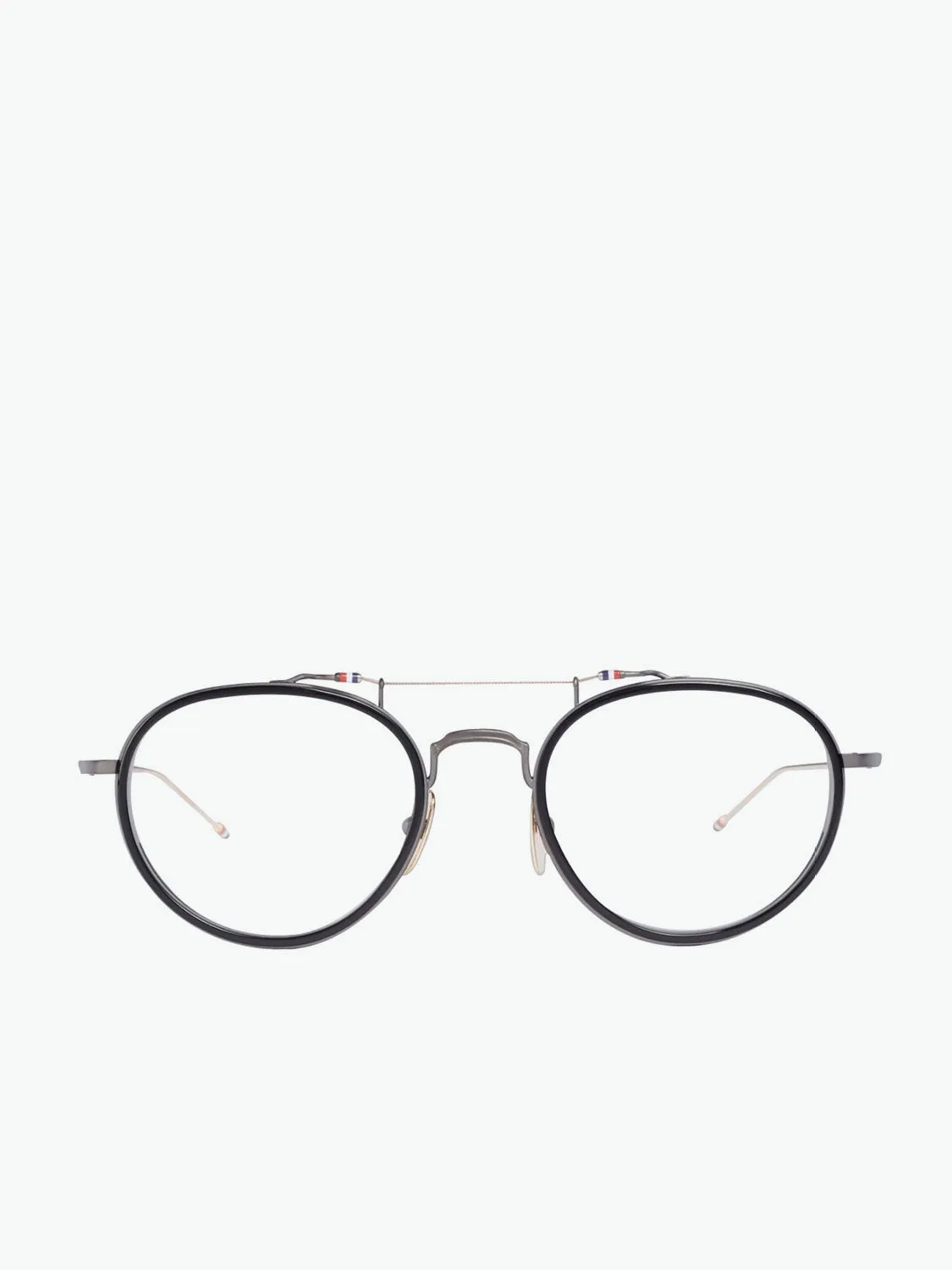Black Oval Optical Glasses