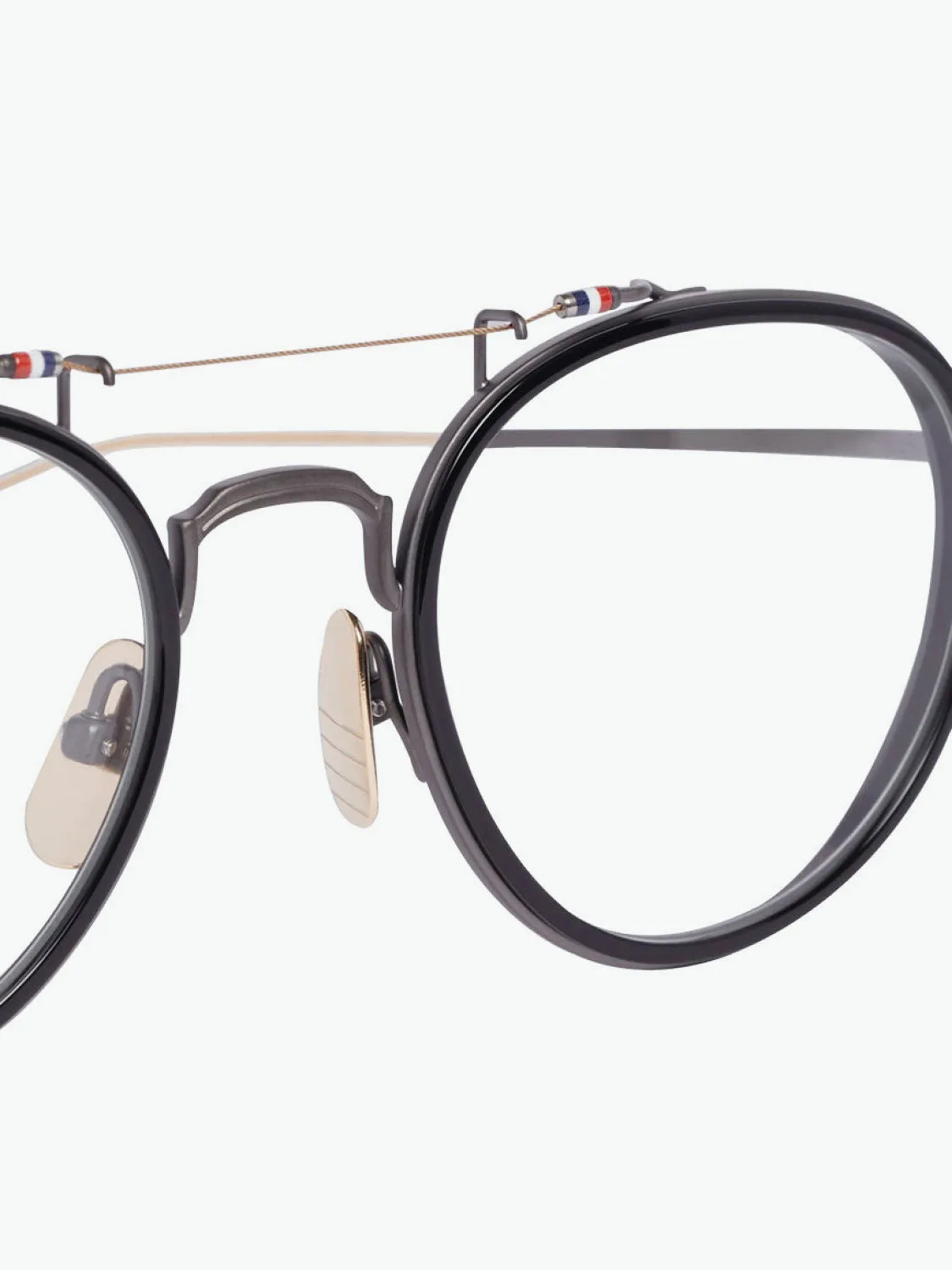 Black Oval Optical Glasses