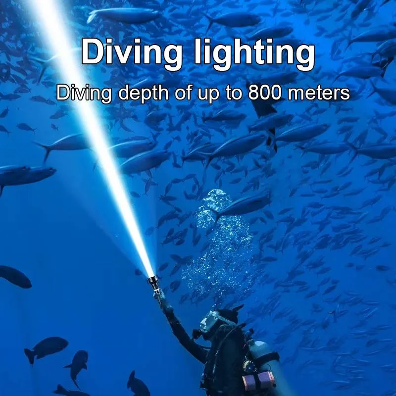 Brightest Rechargeable Diving Light