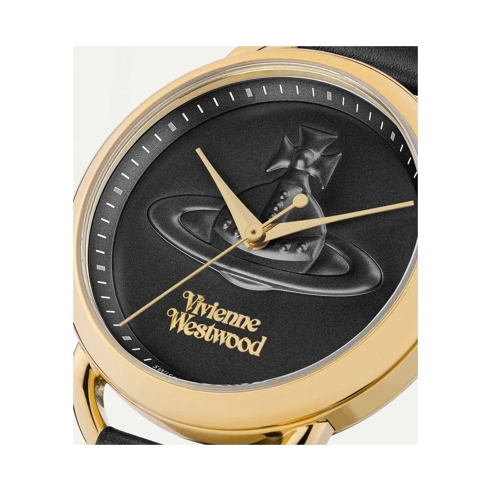 Carnaby Watch - Black/Gold - VV163GDBLK