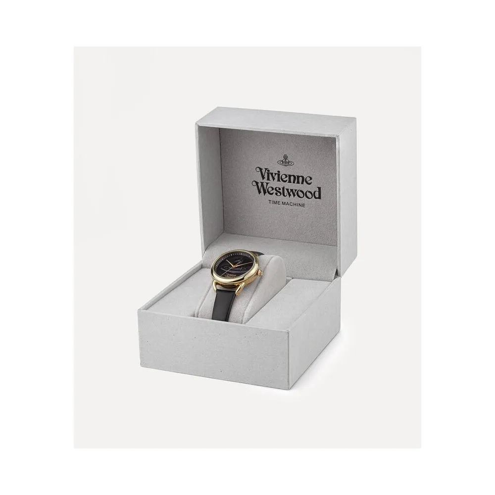 Carnaby Watch - Black/Gold - VV163GDBLK