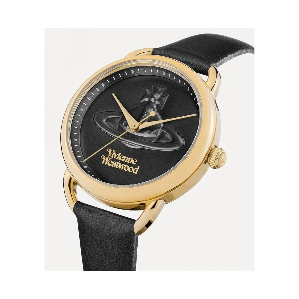 Carnaby Watch - Black/Gold - VV163GDBLK