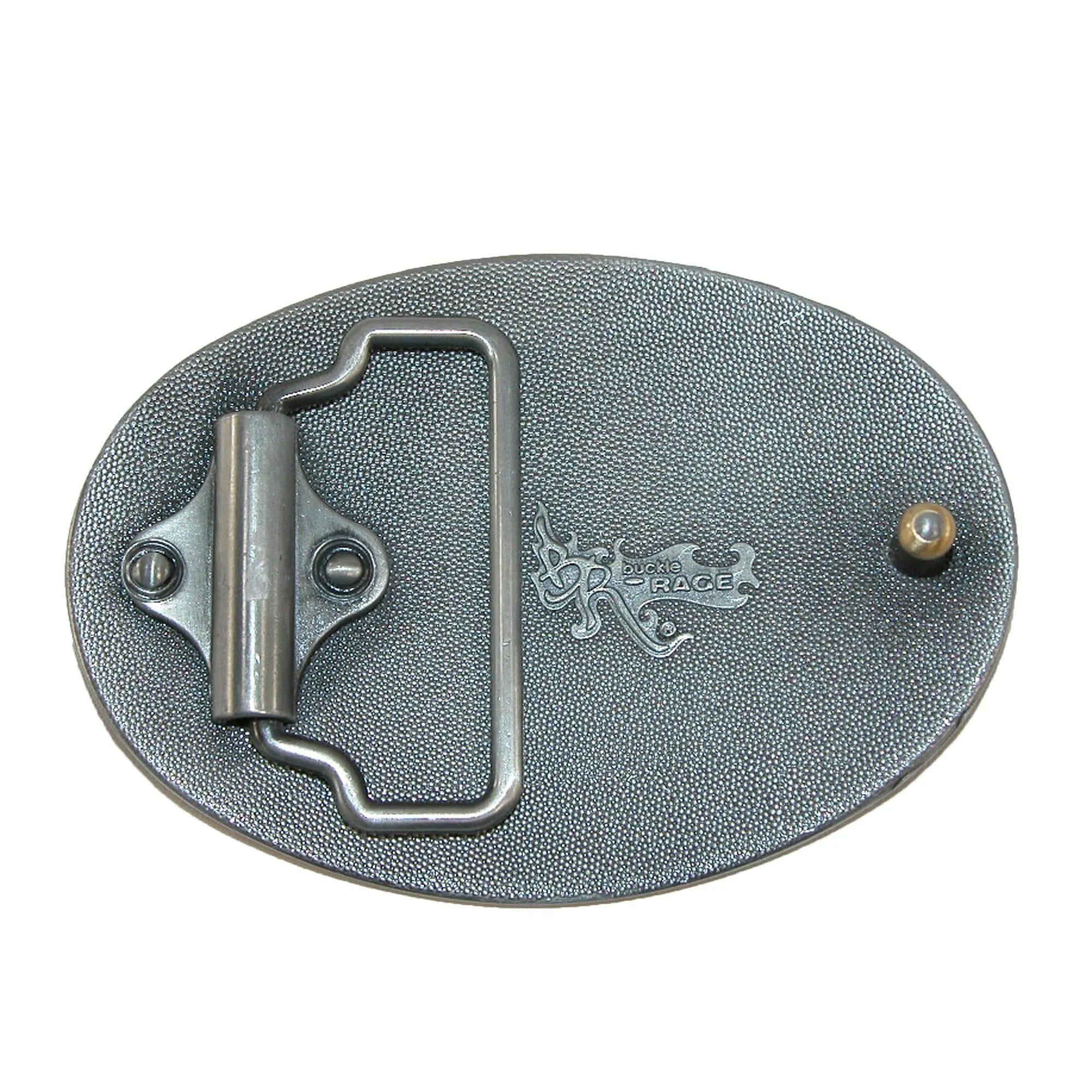 CTM® Floral Print Belt Buckle