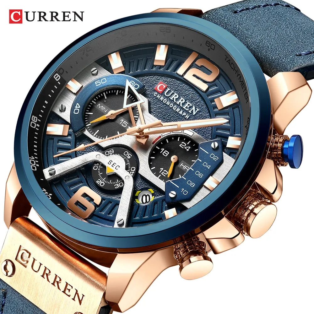 CURREN Casual Sport Men Watches