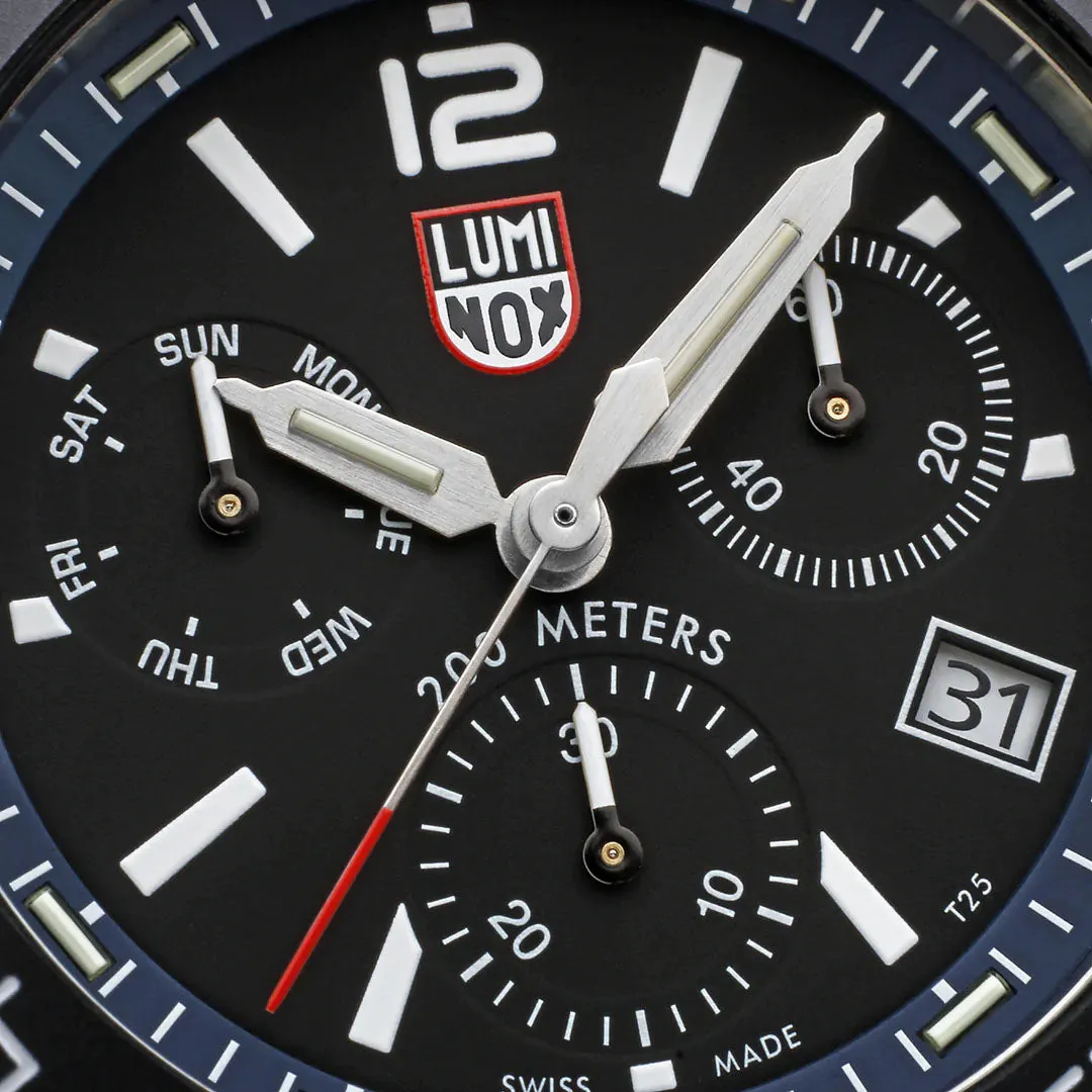 LMX Watch Sea Pacific Diver Chronograph 314 Black Blue