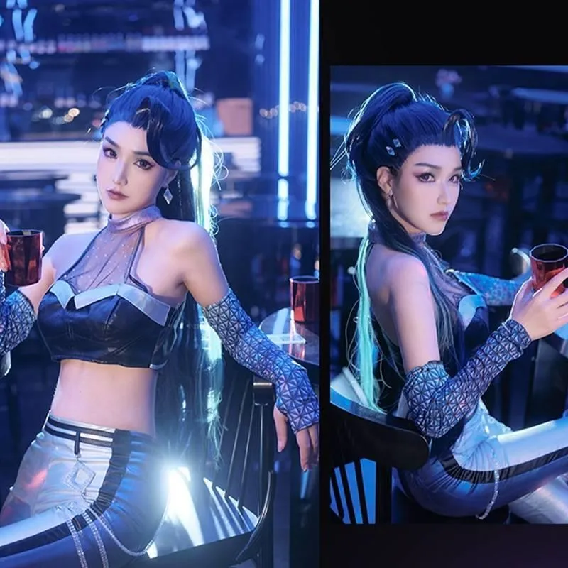 LOL KDA ALL OUT Kaisa Cosplay Costume Halloween Costume