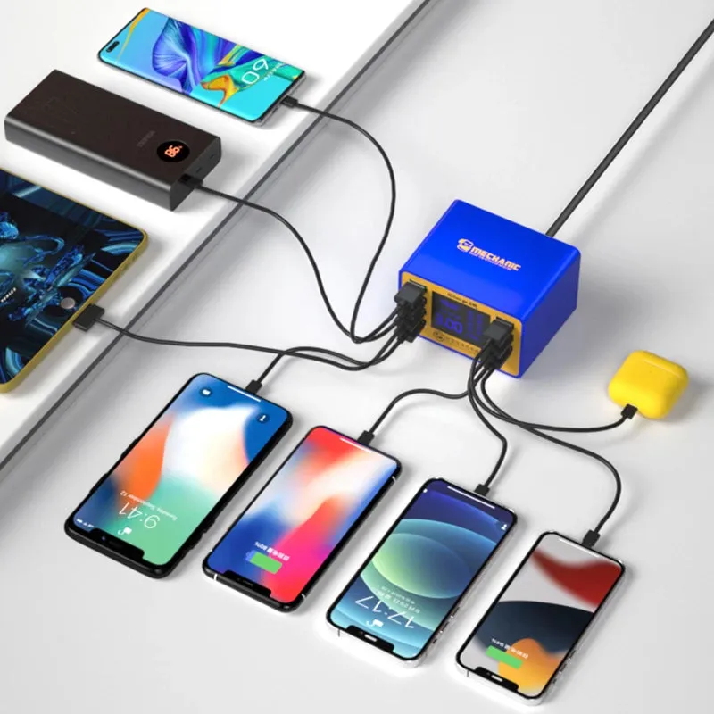 Mechanic iCharge 8M 8 Ports USB Fast Charger Station QC 3.0 Wireless Charging Hub