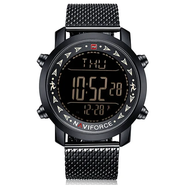 Naviforce Brand Digital Watch Men Sports Watches