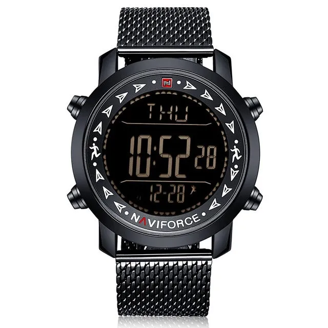 Naviforce Brand Digital Watch Men Sports Watches