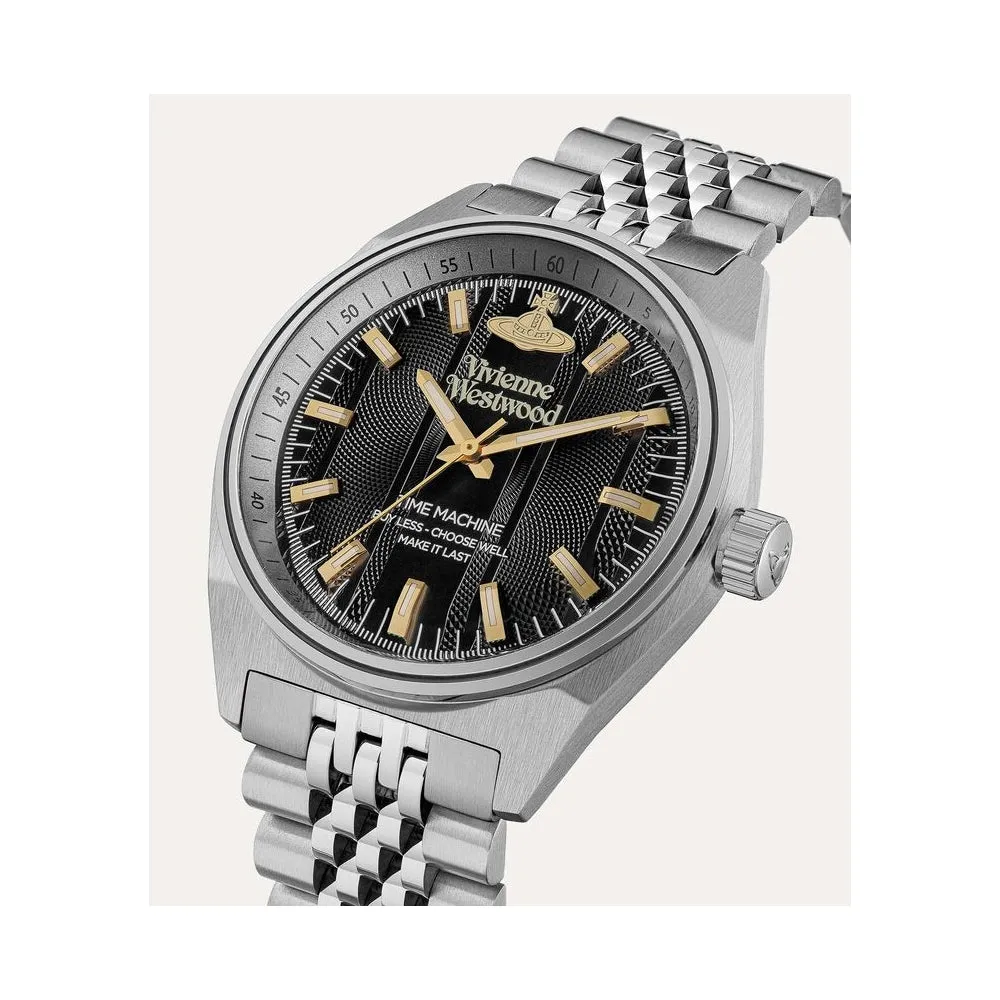Sydenham Gents Watch - Black/Silver -  VV251BKSL